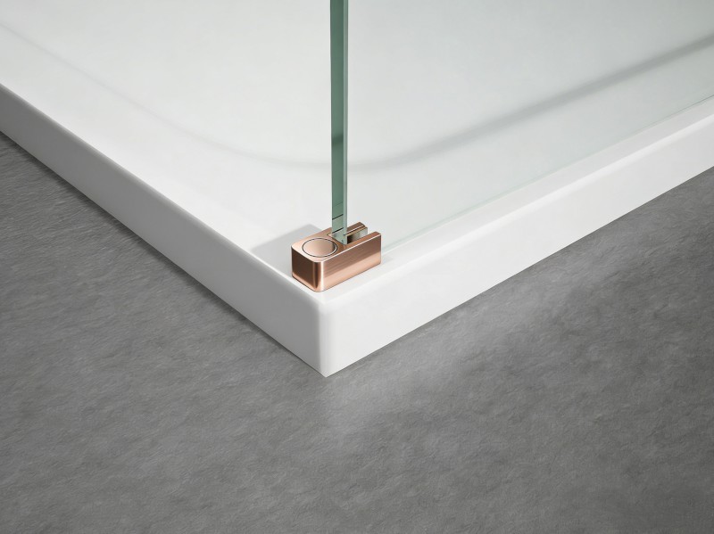 ESCA rohová vzpěra 900mm, měď mat ES7857