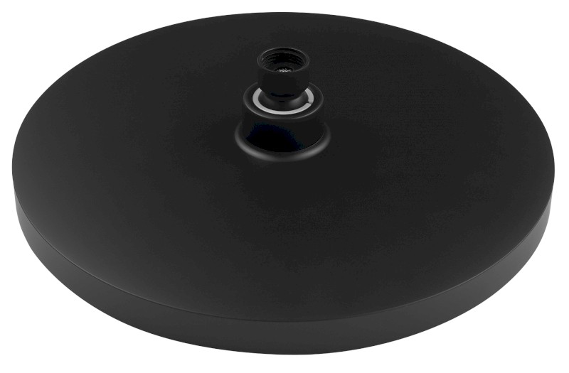 Hlavová sprcha, průměr 255mm, silikon trysky, ABS/černá mat SK151B