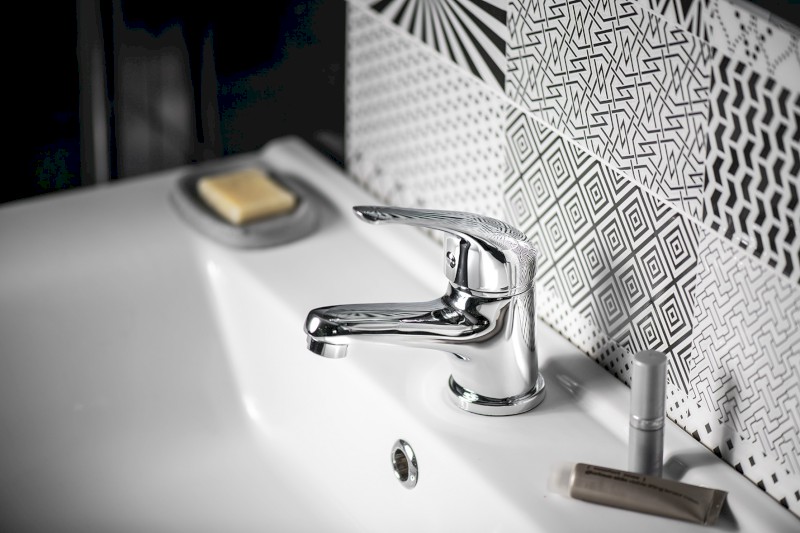 HOFFER stojánková umyvadlová baterie, chrom 424.002.1