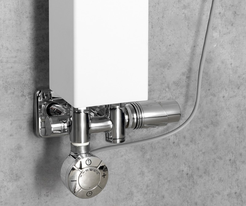 WICHER COMBI připojovací sada termostatická pro středové připojení 50mm, chrom 600.331.1