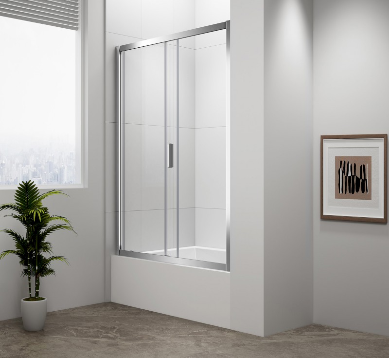 DEEP sprchové dveře 1500x1650mm, čiré sklo MD1516