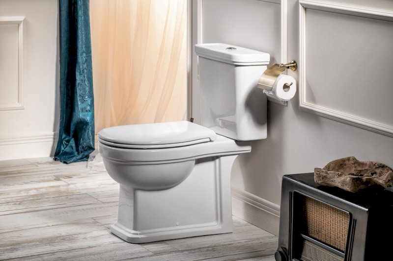 DIAMOND držák toaletního papíru s krytem, bronz 1318-17