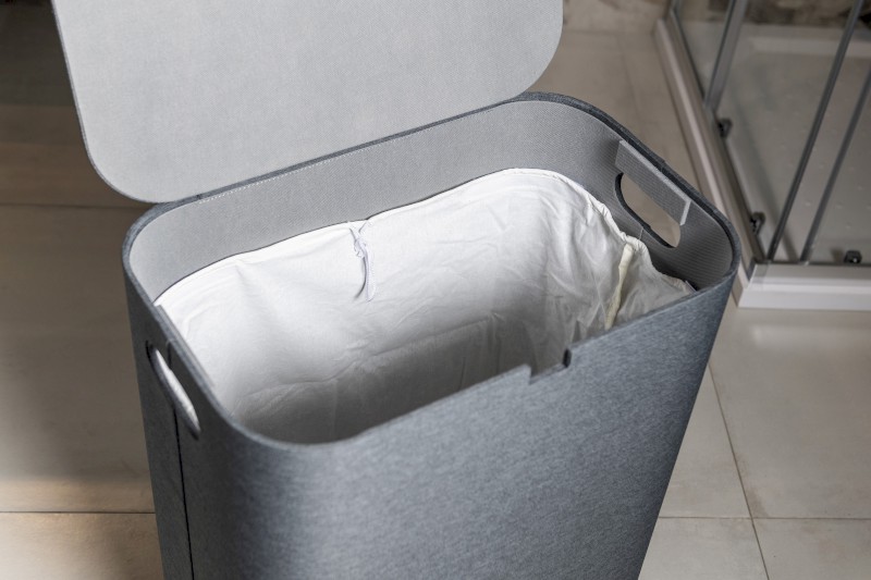 BELLAGIO koš na prádlo 50,5x62,5x32cm, šedá 3063GR