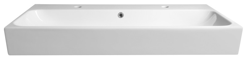 TORIDI keramické dvojumyvadlo 101x46,5cm, bílá TU0222