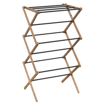 CIKCAK skládací stojan na ručníky 73x97x39 cm, jasan SP621