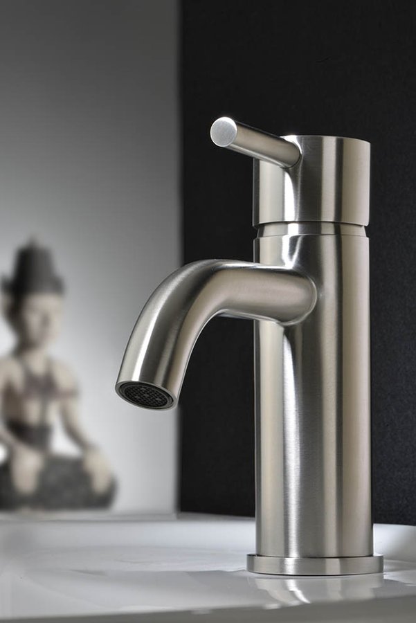 MINIMAL stojánková umyvadlová baterie, nerez mat MI002