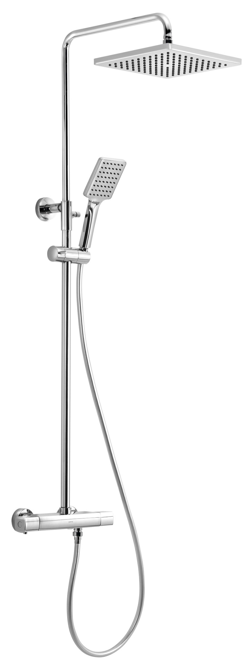 Sprchový sloup s termostatickou baterií, chrom KJ139