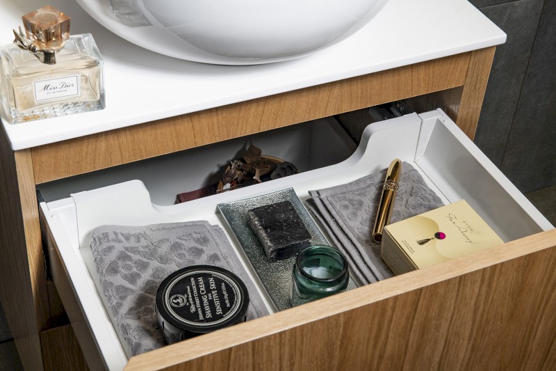 FILENA umyvadlová skříňka 57x51,5x43cm, bílá mat FID1260W