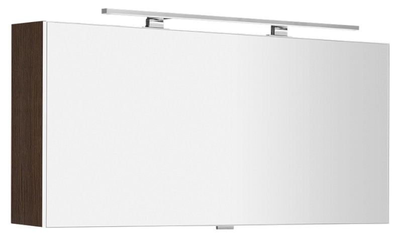 CLOE galerka s LED osvětlením 120x50x18cm, borovice rustik CE120-0016