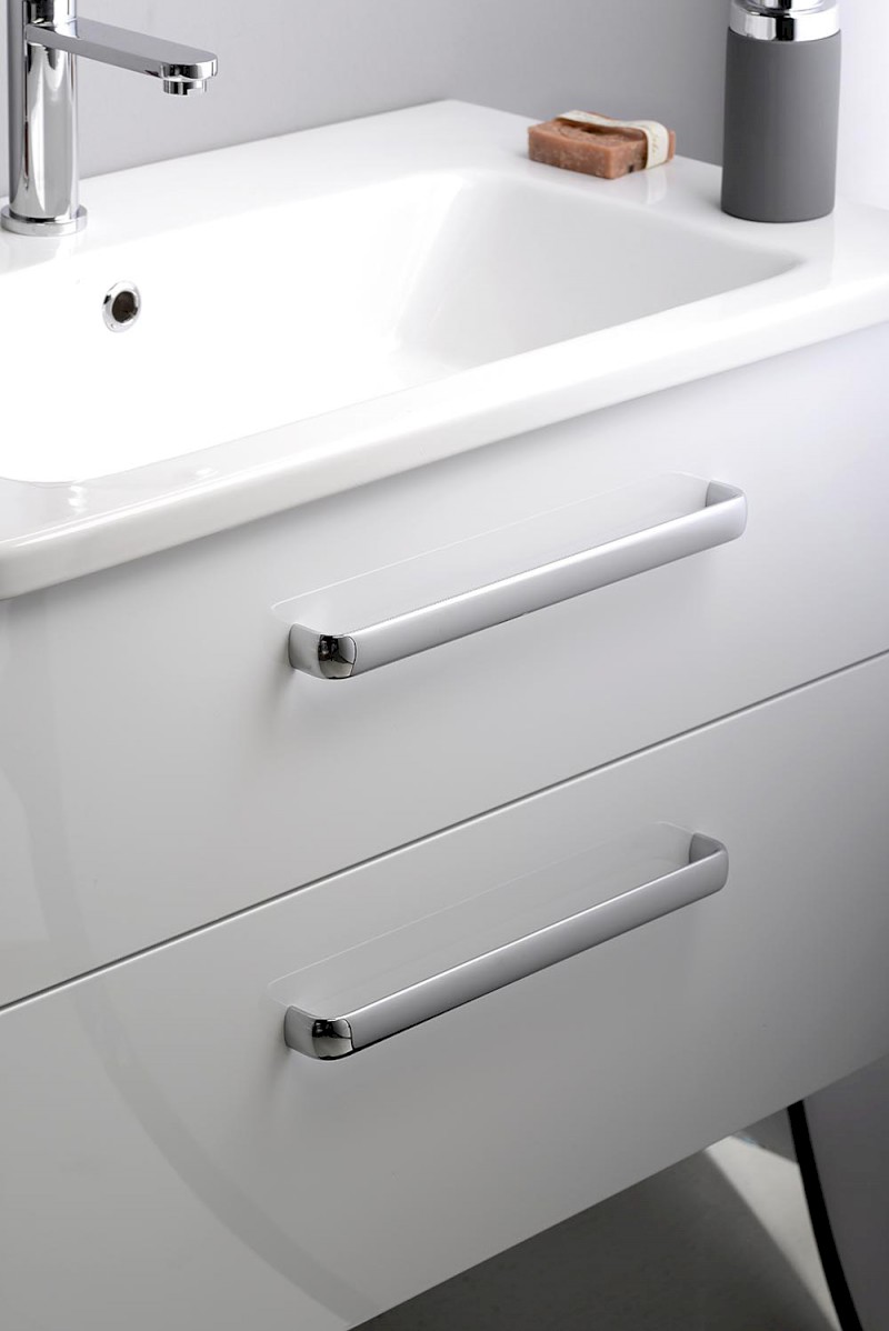 THEIA, LATUS VIII kovová úchytka, 330/320mm, chrom CT320