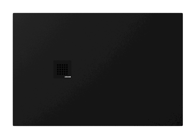 TRENECA vanička z litého mramoru s možností úpravy rozměru, 120x80cm, černá mat 84302.21