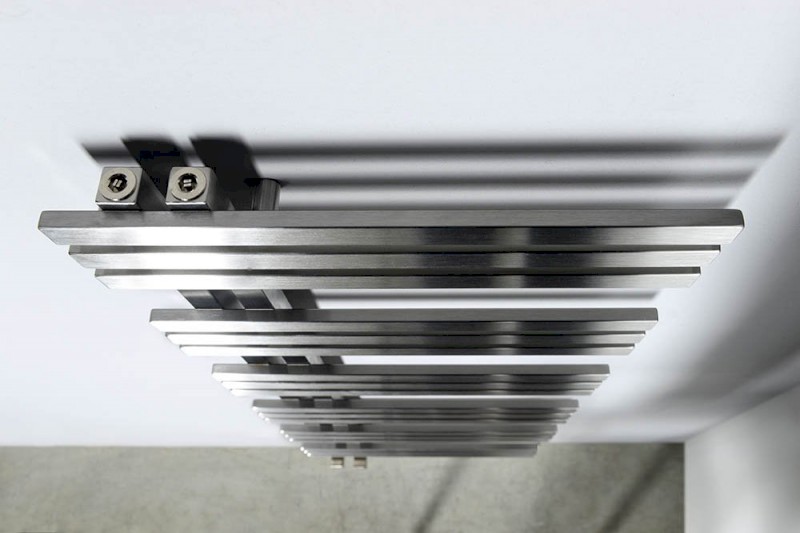 VISTA otopné těleso 500x1190 mm, nerez mat NR613