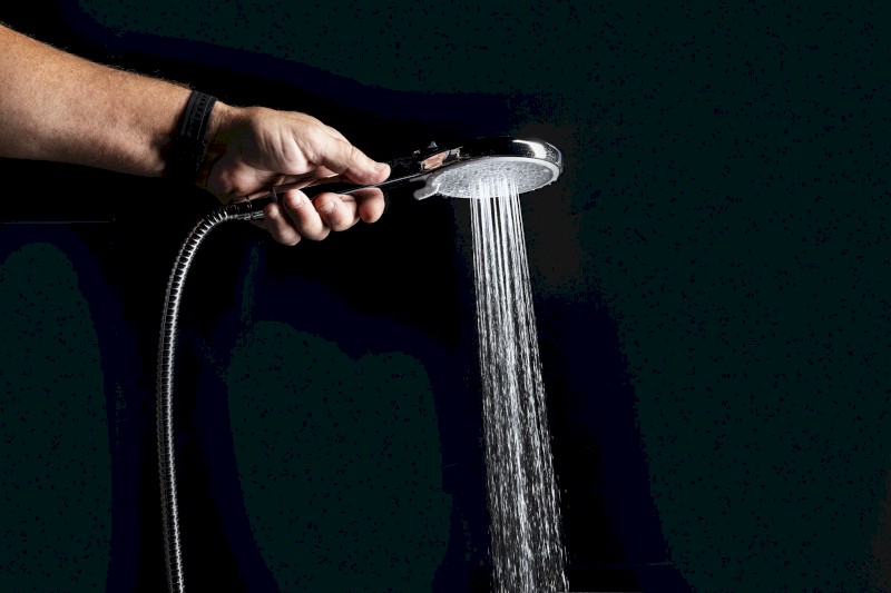 Ruční masážní sprcha, 3 režimy sprchování + režim oplach, silikon trysky, průměr 120mm, ABS/chrom 1204-51