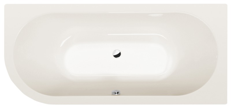 VIVA R asymetrická vana 175x80x47cm, ivory 78119.40