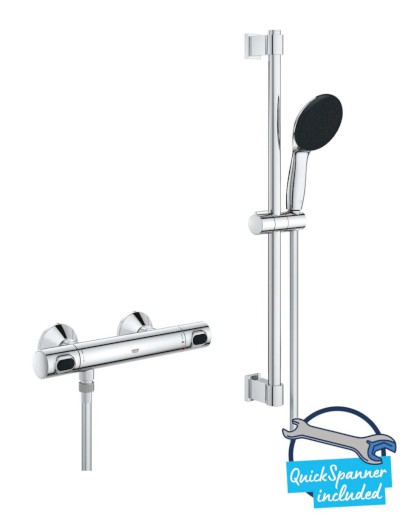 Precision Flow Sprchový set s termostatem, chrom GROHE 34800001