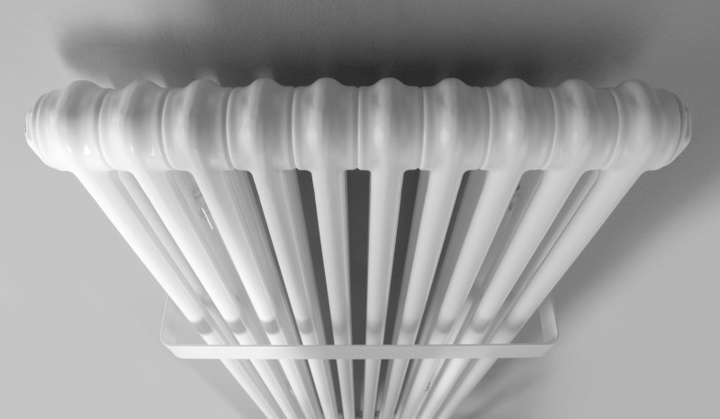 FEDE otopné těleso 1500x490mm, 10 seg., bílá mat IR194