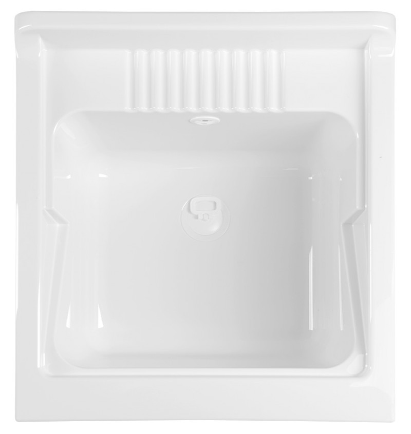 Výlevka na skříňku 45x50cm, plast bílá PI4550