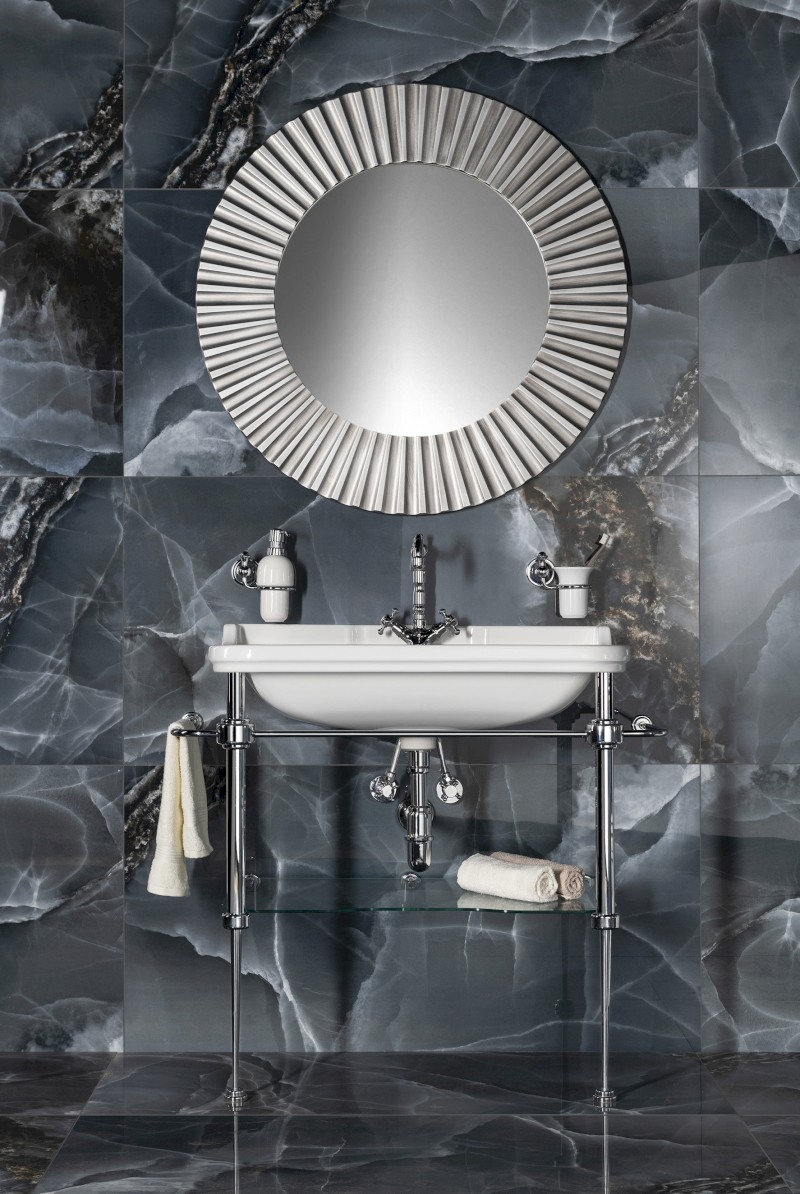 WALDORF keramické umyvadlo 80x55cm, bílá 4141K1