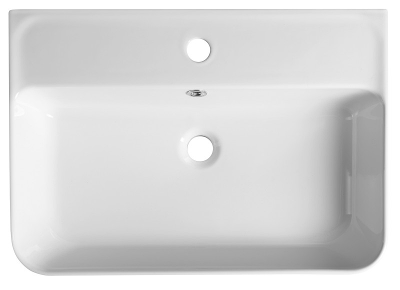 GALI keramické umyvadlo 60x42cm, bílá TU0177