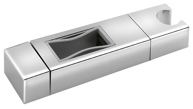 Držák pro sprchovou tyč 45x20mm, ABS/chrom ND1101-43-2