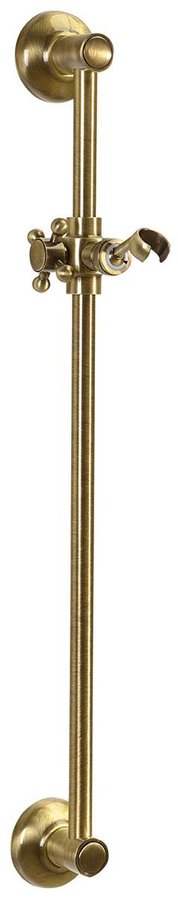 ANTEA sprchová tyč, posuvný držák, kulatá, 670mm, bronz SAL0036