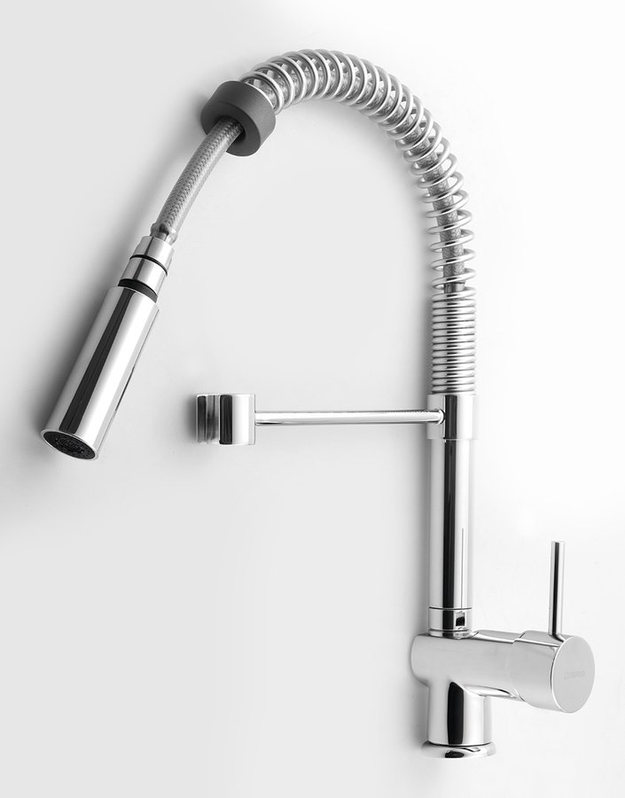 RHAPSODY PROFESSIONAL stojánková dřezová baterie se sprškou, chrom 5547