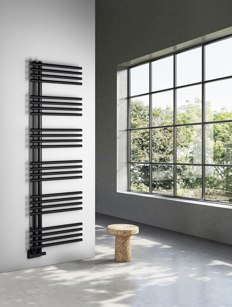 NYMPHA otopné těleso 500x1520mm, černá mat LLN152B