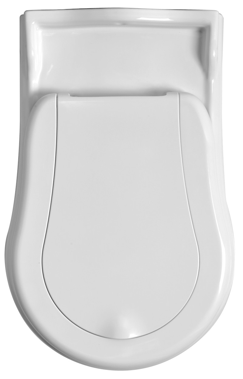 RETRO WC mísa stojící, 39x61cm, spodní/zadní odpad, bílá 101601