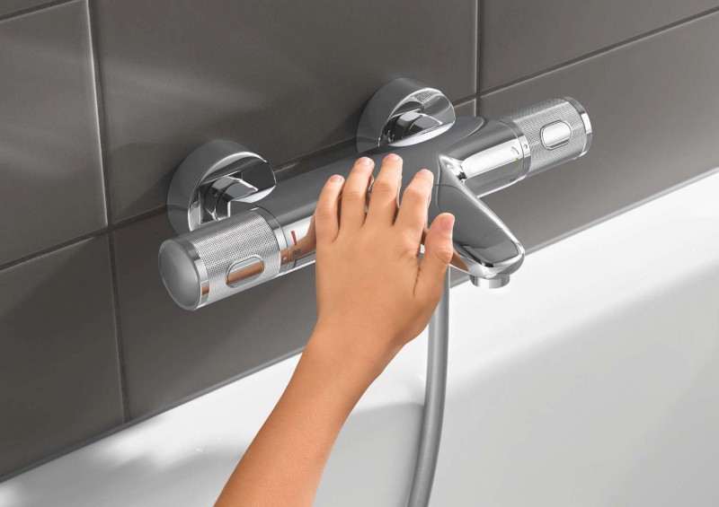Precision Feel Termostatická vanová baterie, chrom GROHE 34788000