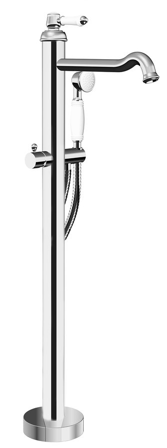 VIENNA vanová baterie s připojením do podlahy, chrom VO021