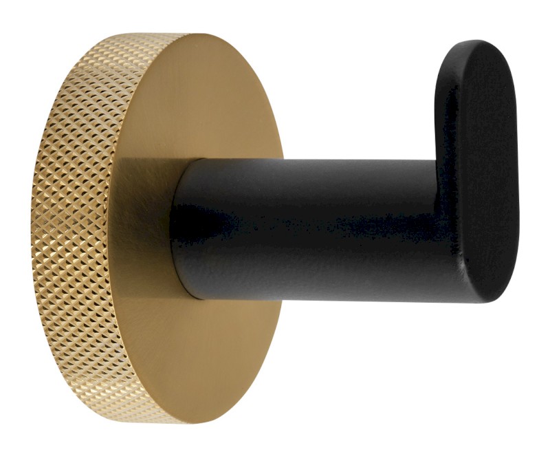 LARISSA háček, černá/zlato mat WS101BG