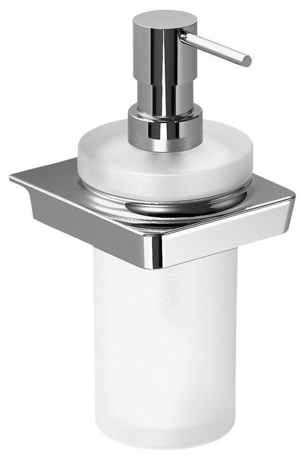 ZEN dávkovač mýdla 250ml, mléčné sklo, chrom 161010