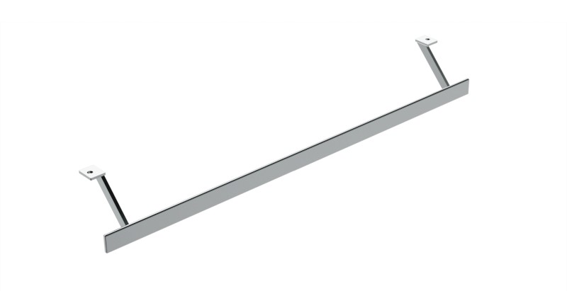 PURA čelní držák ručníků 102cm, chrom PAPRD102