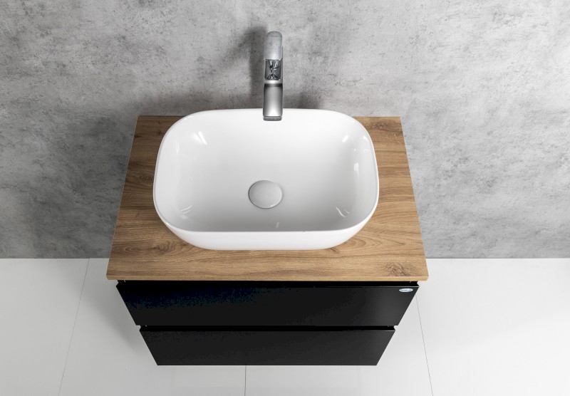 ALTAIR umyvadlová skříňka 67x60x45cm, černá mat AI670