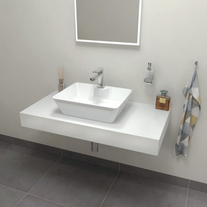 TAILOR rockstone deska 90x50 cm, provedení límce C TR090C