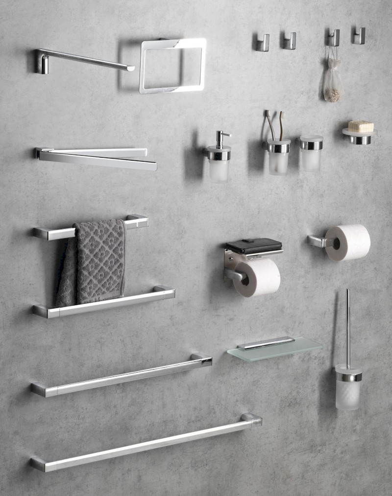 PIRENEI háček, balení 2 ks, chrom PI2713