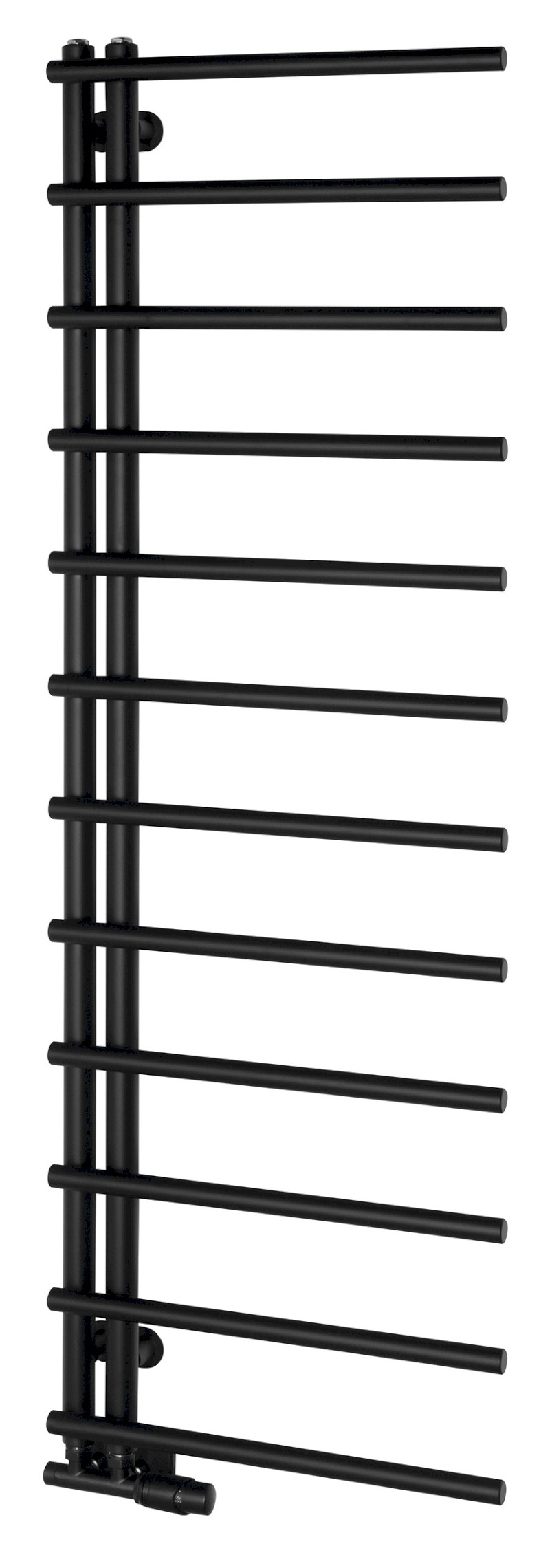 JUSTINA otopné těleso 500x1510 mm, černá mat IR151B