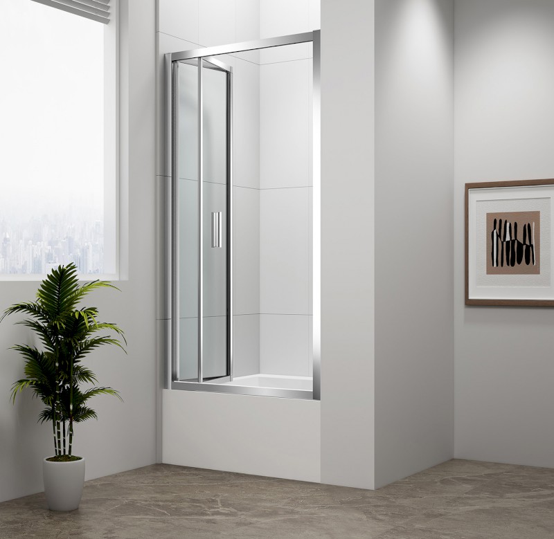 DEEP sprchové dveře skládací 1000x1650mm, čiré sklo MD1910