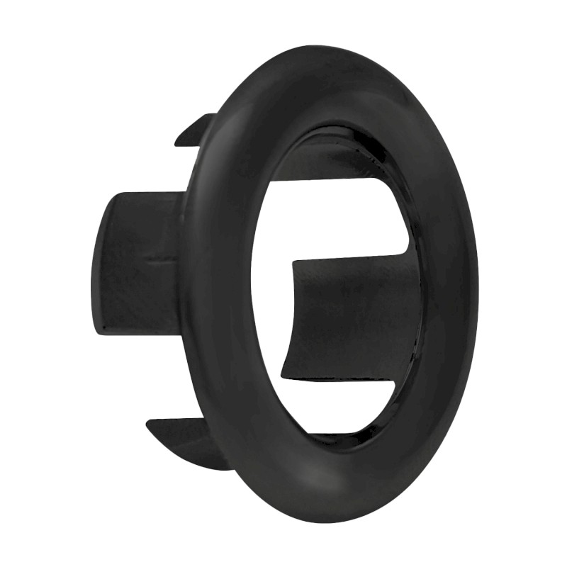 Krytka přepadu Ø 30mm, černá mat ND1601B