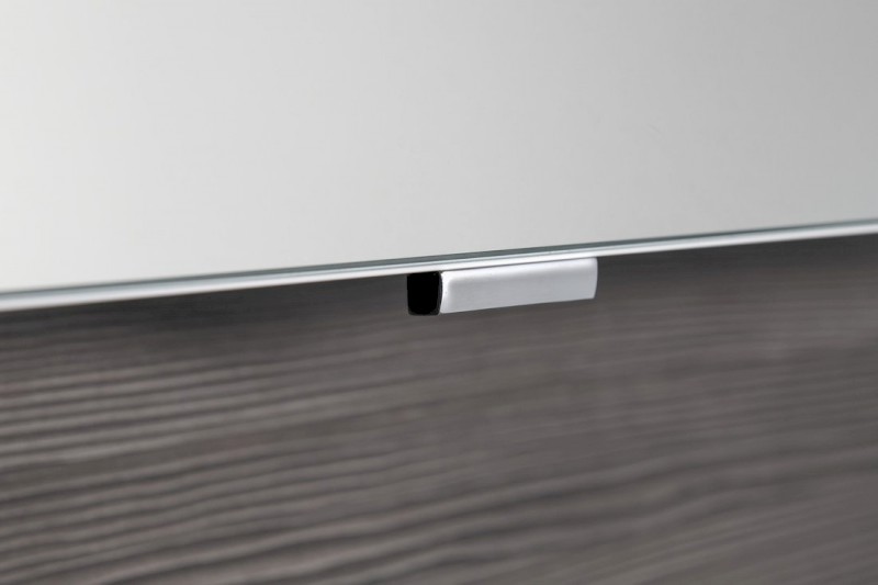 CLOE galerka s LED osvětlením 80x50x18cm, bílá CE080-0030