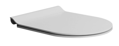 WC sedátko, SLIM, Soft Close, Quick Release, bílá mat/chrom MS86CSN09