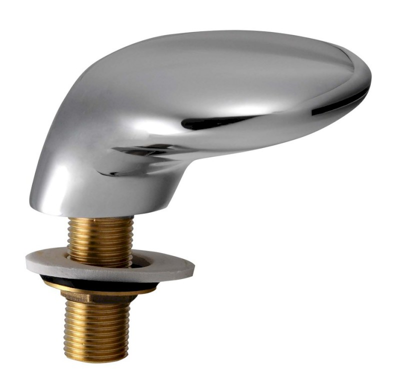 Výtoková hubice na okraj vany, 170mm, chrom 48B100