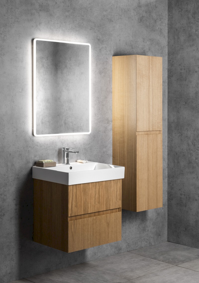 KARE 60 keramické umyvadlo nábytkové 60x46cm, bílá 17060