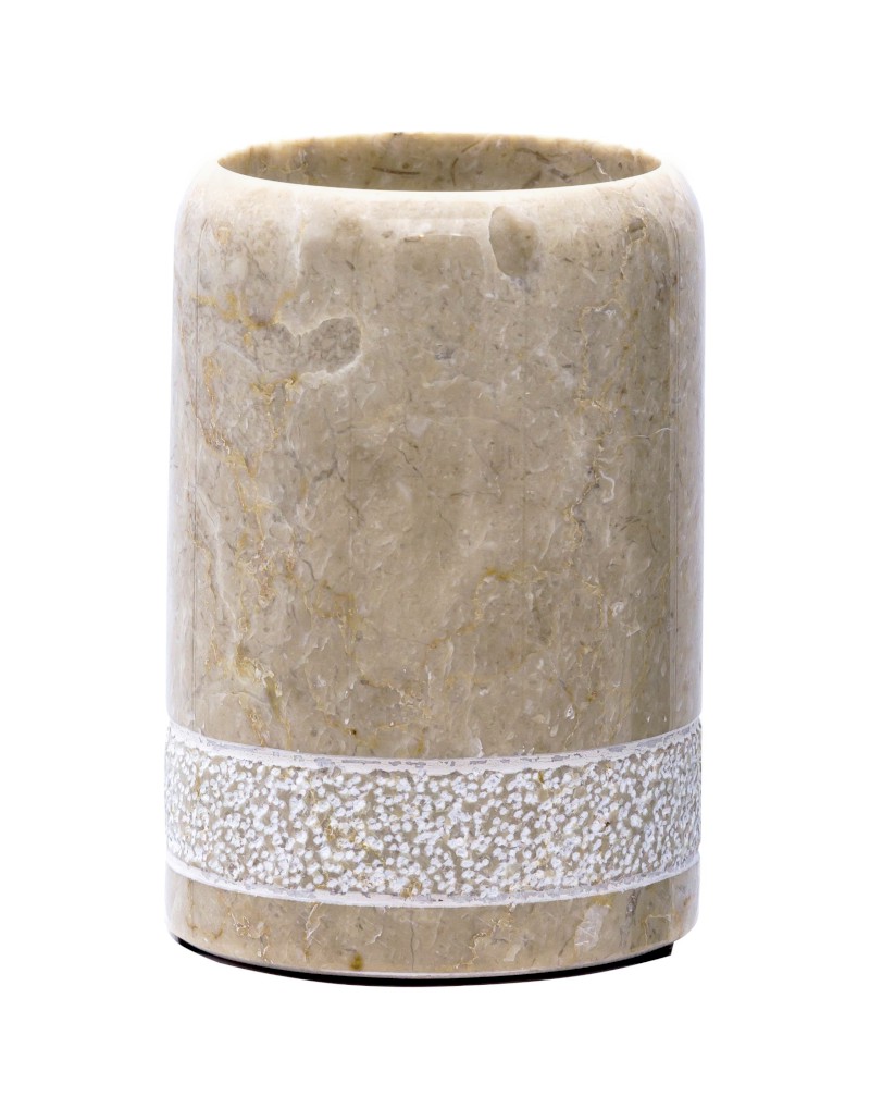 POSH sklenka na postavení, mramor, béžová 2234119