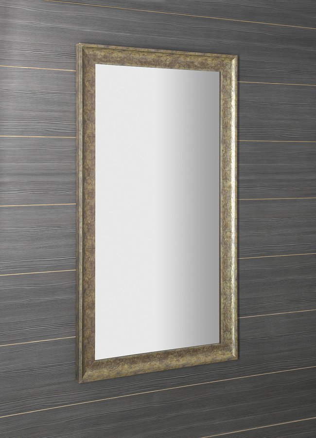 MANTILA zrcadlo v dřevěném rámu 86x156cm, antik NL741