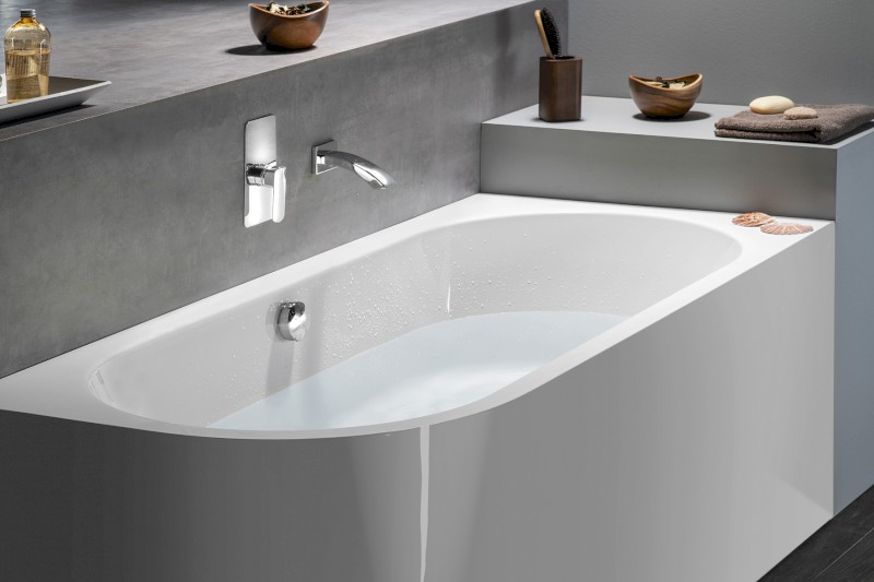 VIVA R MONOLITH asymetrická vana 170x75x60cm, bílá 78119M