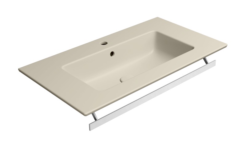 PURA keramické umyvadlo Slim 82x46cm, creta mat 8885108