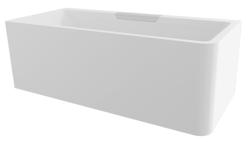 CASCATA L MONOLITH obdélníková vana 180x80x60cm, kaskáda nerez 73836ML.100