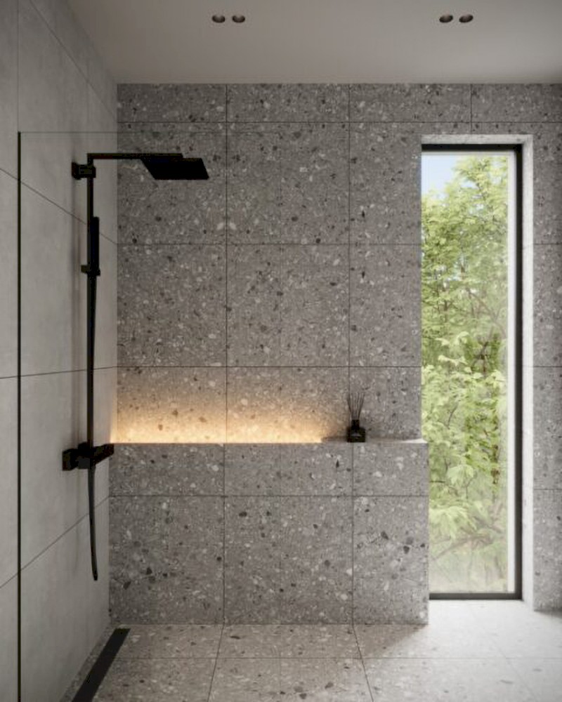 NIX nerezová sprchová kapsa, 80cm 72442