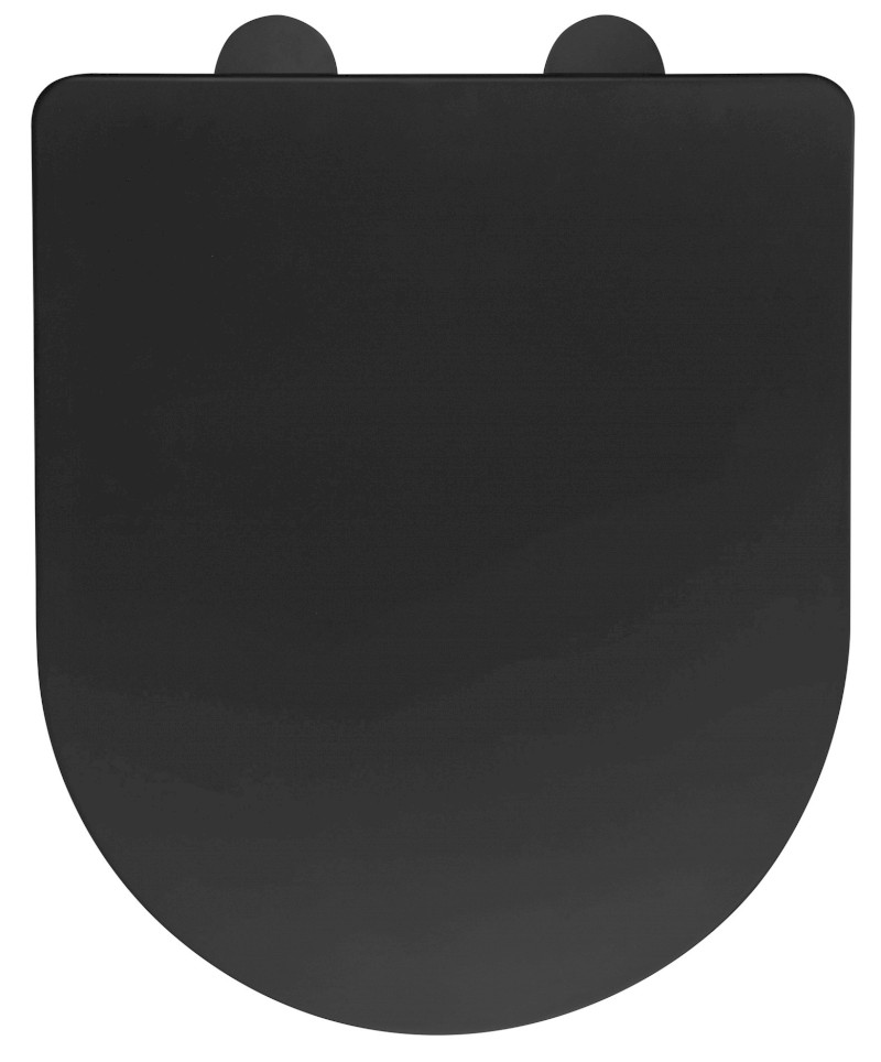 PACO WC sedátko, SLIM, Soft Close, Easy Take, černá mat PCS1012B